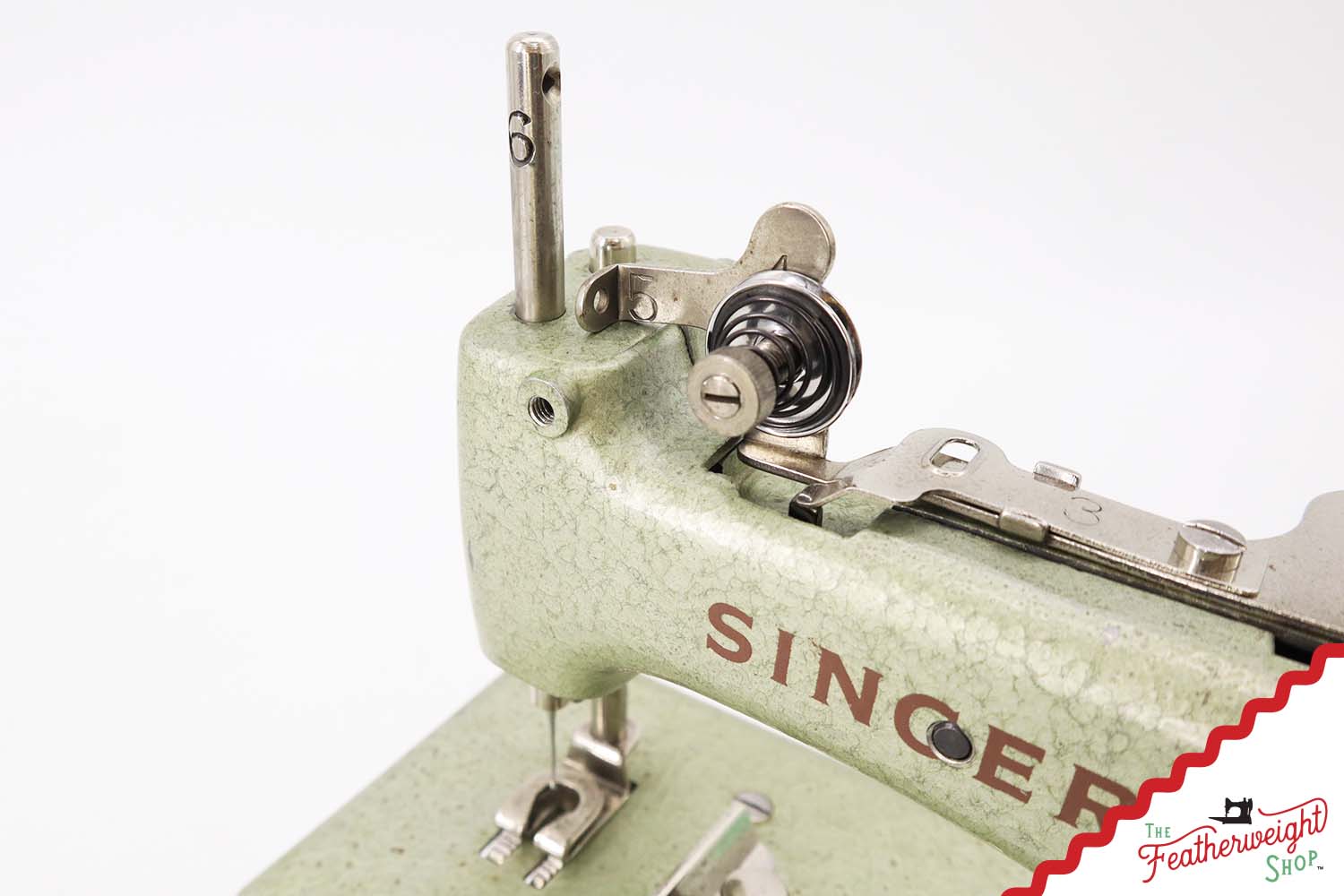 Singer Sewhandy Model 20, Hammered Green - October 2025, Faire