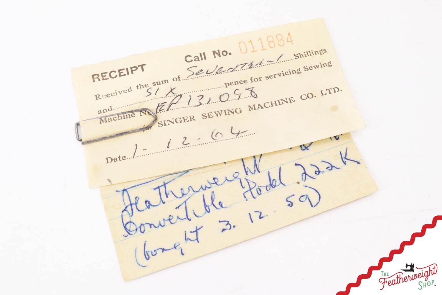 Singer Featherweight 222K - EP1310** - Fully Restored in Candy Apple Red