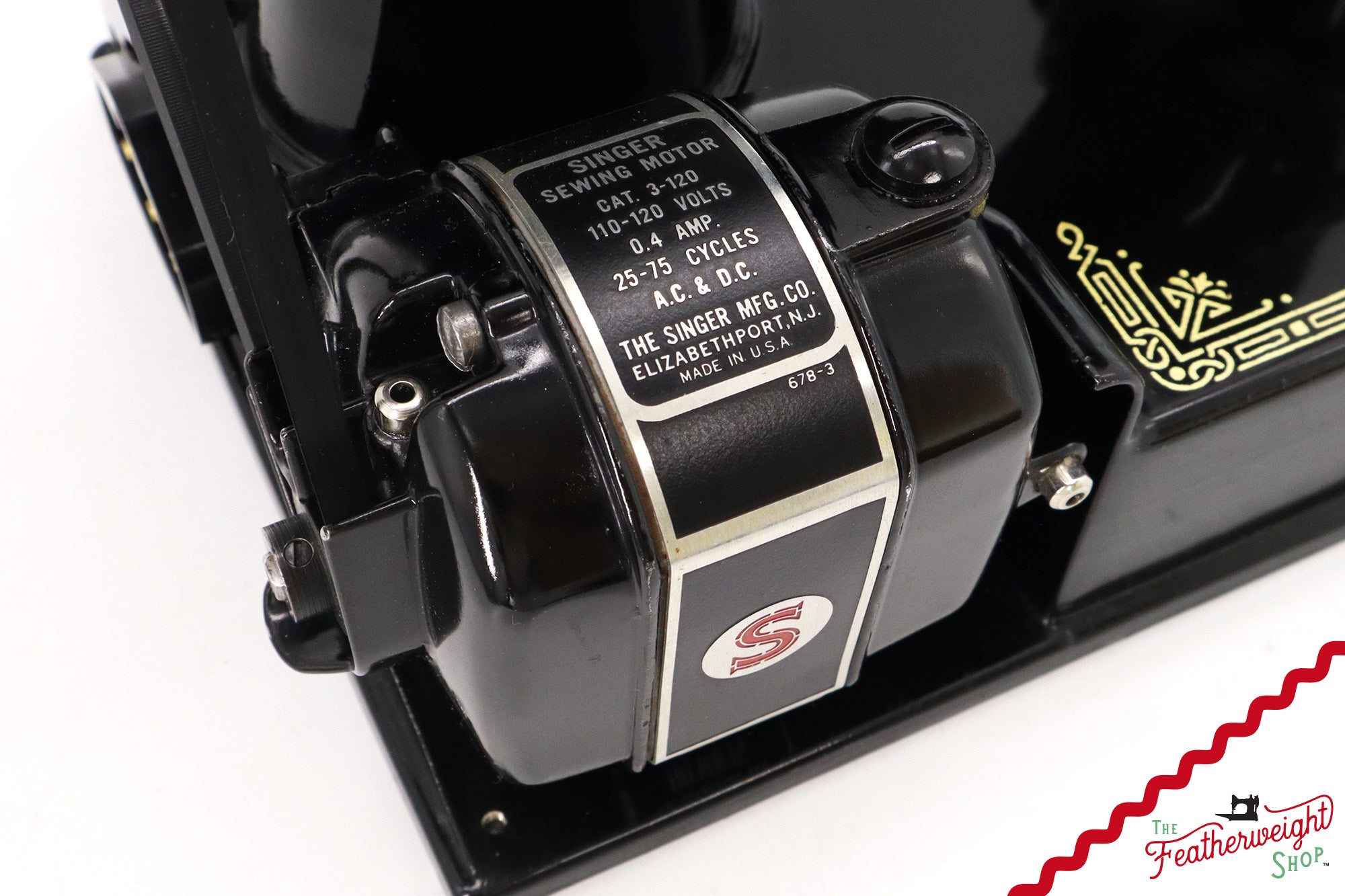 Singer Featherweight 221 Sewing Machine, AJ124*** - 1949