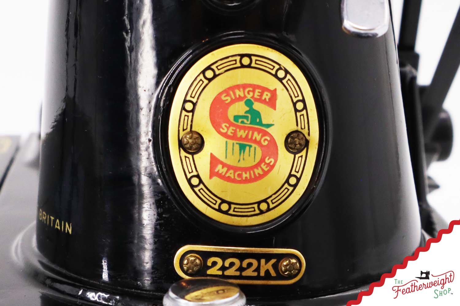 Singer Featherweight 222K Sewing Machine, Red 'S' - ER3172** - 1960