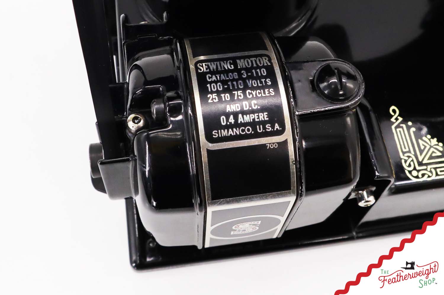 Singer Featherweight 221 Sewing Machine, AF378*** - 1939