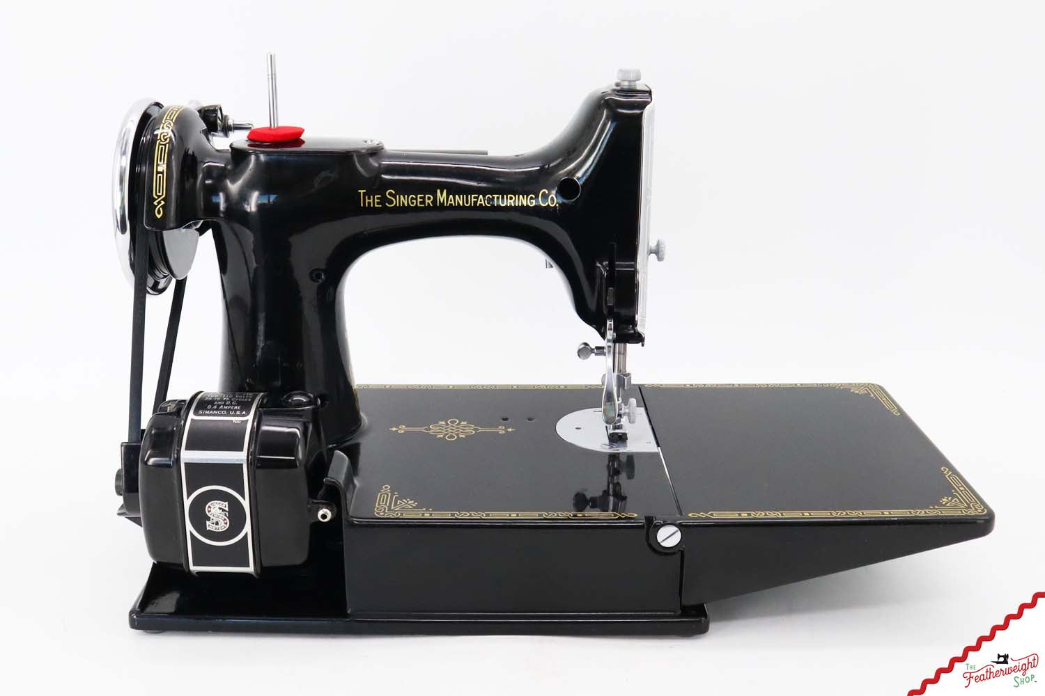 Singer Featherweight 221 Sewing Machine, AE983*** - 1938