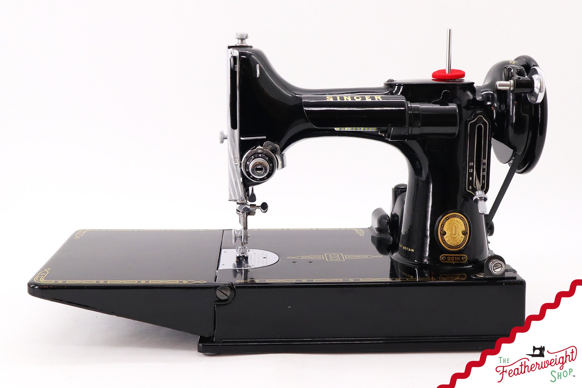 Singer Featherweight 221K Sewing Machine, 1955 - EK209***