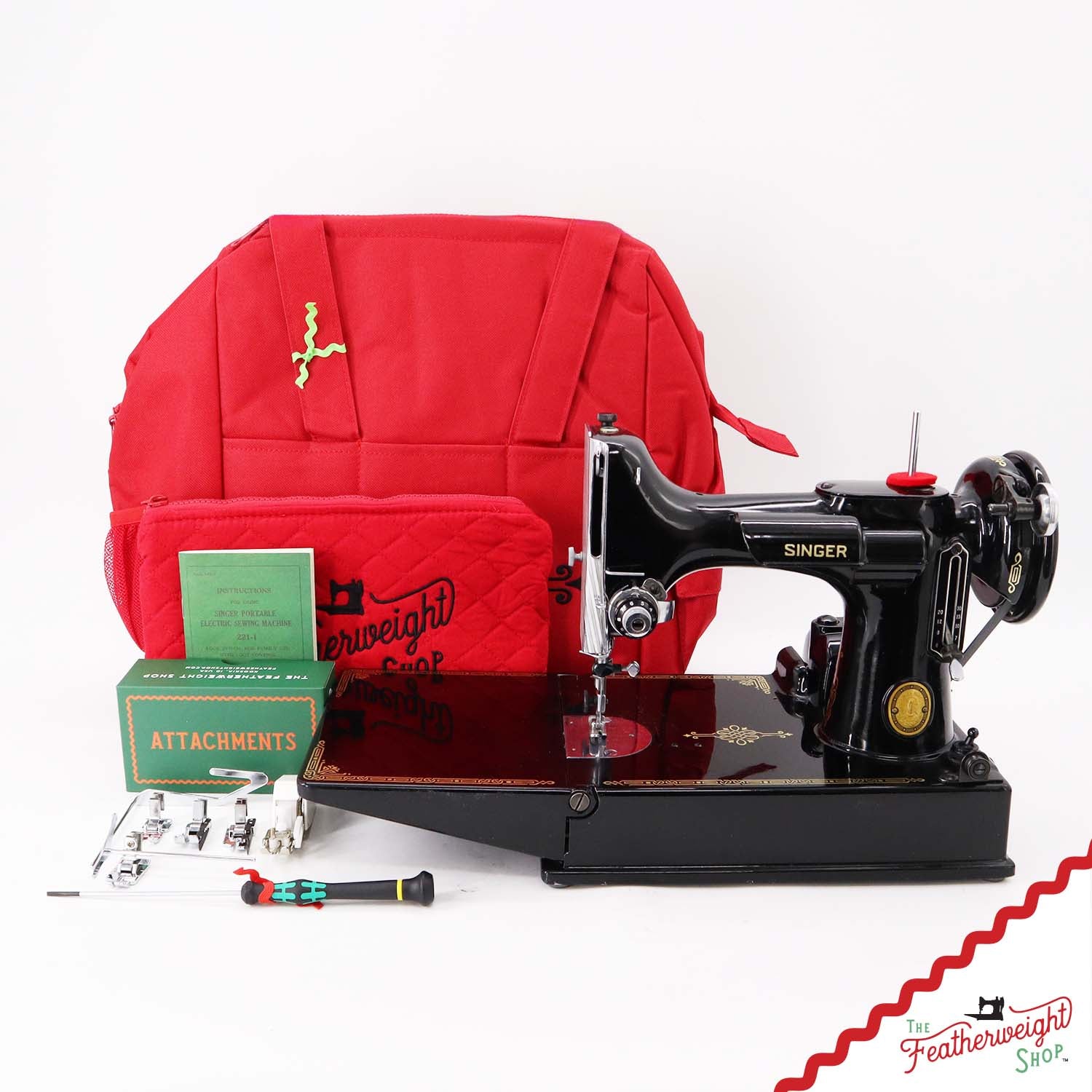 Singer Featherweight 221 Sewing Machine, AK9930** - Quilter's Special!
