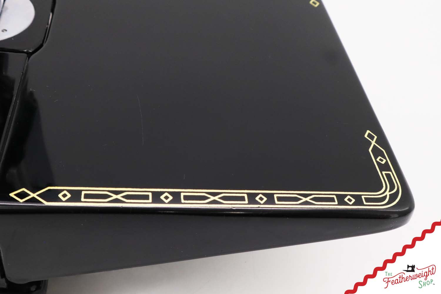 Singer Featherweight 222K Sewing Machine, Red 'S' - EP76078* - 1959