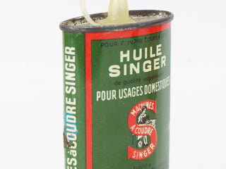 Load image into Gallery viewer, Oil Can - French, Plastic Spout, Singer (Vintage Original) - RARE