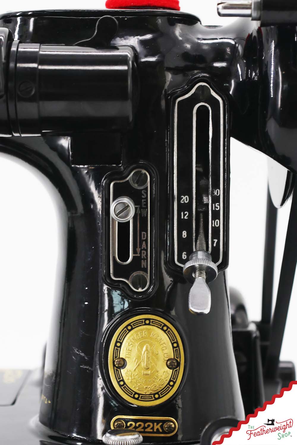 Singer Featherweight 222K Sewing Machine - EK6323**, 1955