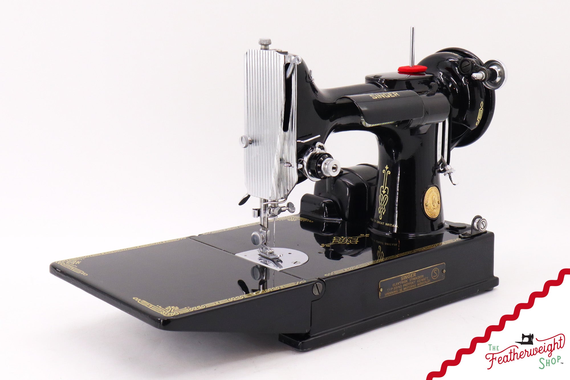 Singer Featherweight Swedish 221K Sewing Machine, EH00555*