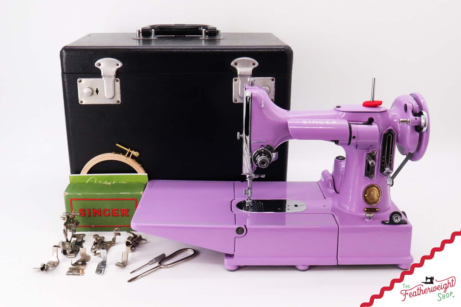 Singer Featherweight 222K - EL18464* - Fully Restored in Lilac