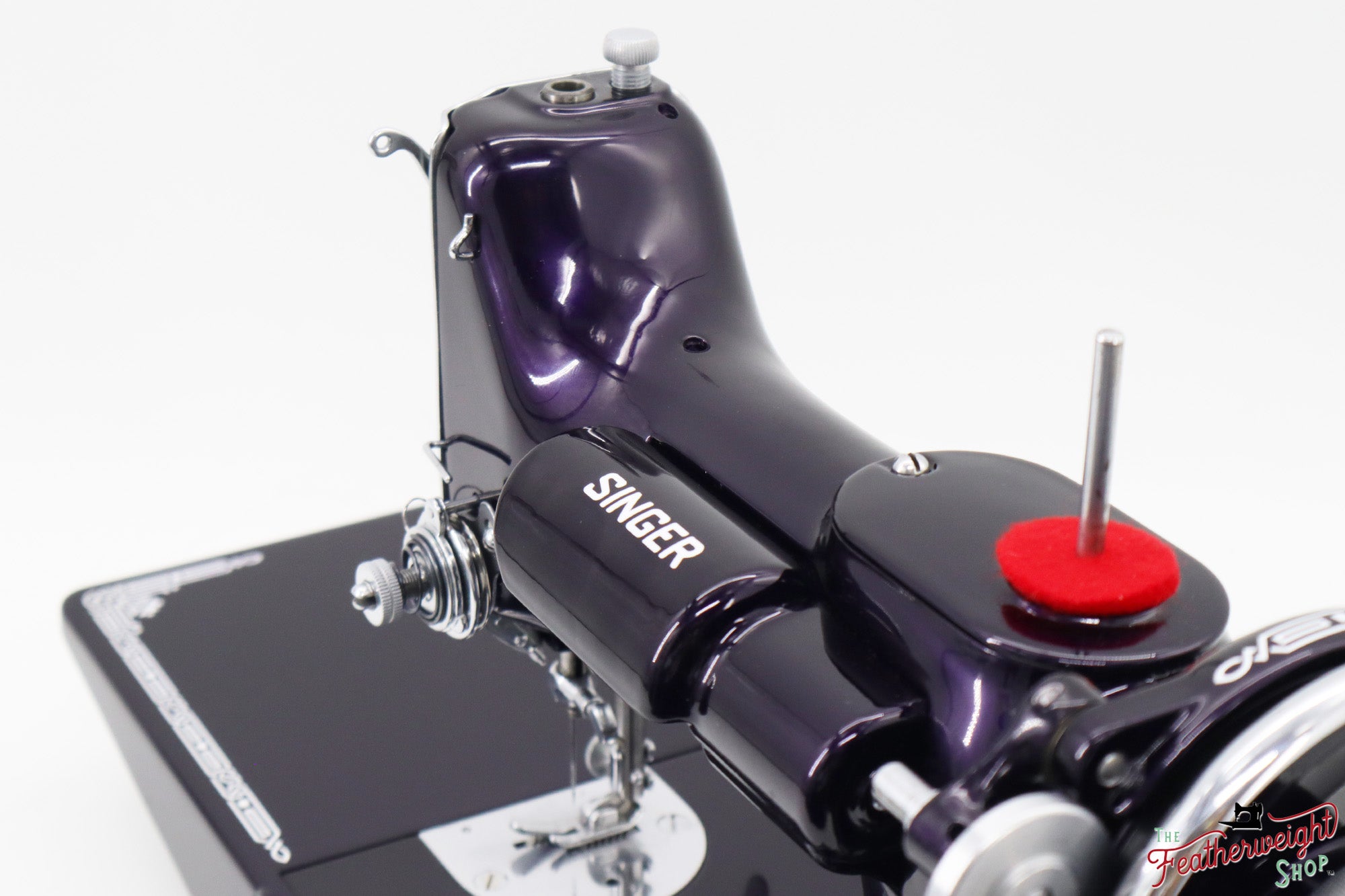Singer Featherweight 221, AD946*** - Fully Restored in Black Iris