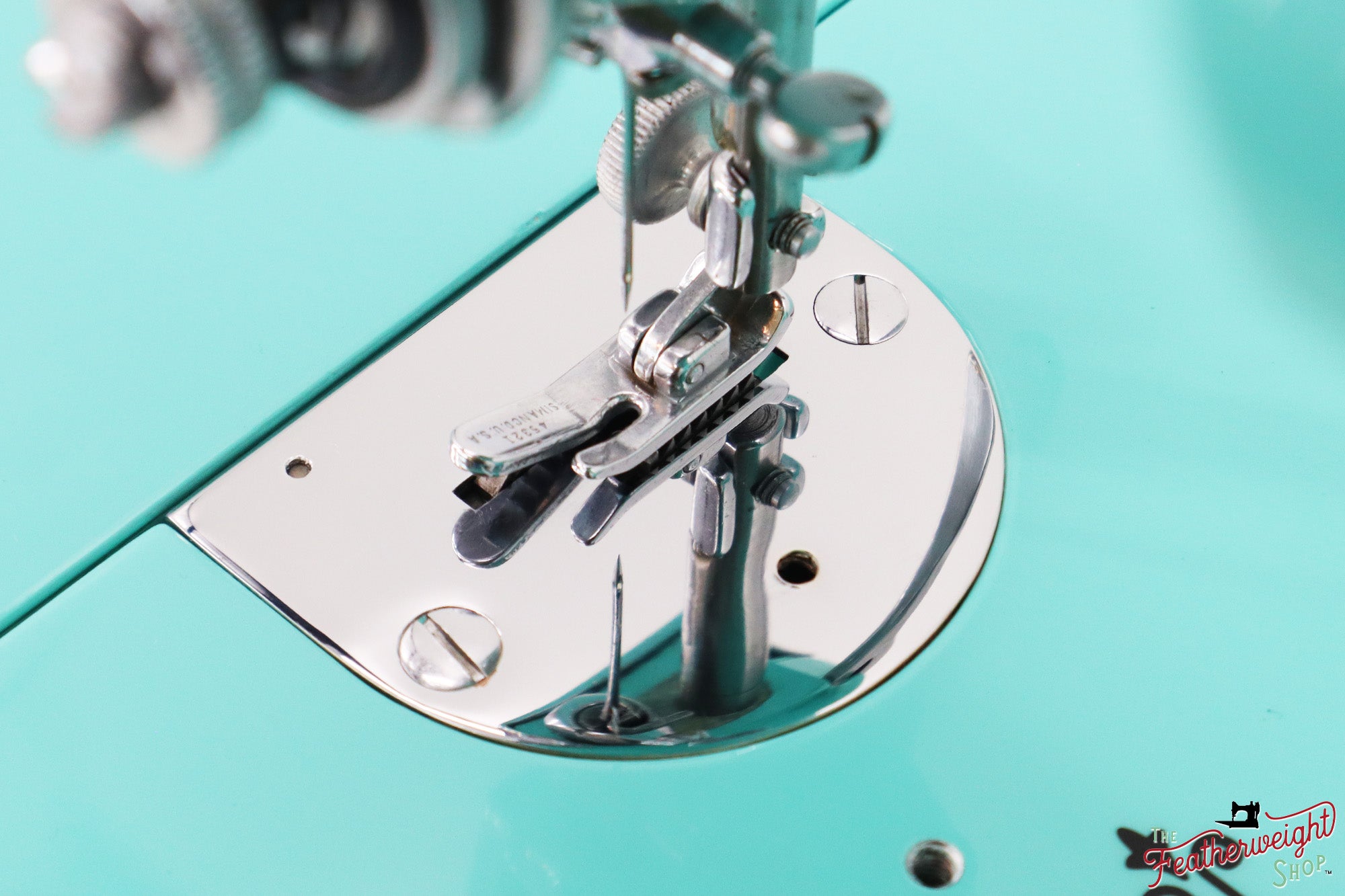 Singer Featherweight 221, AD791*** - Fully Restored in Tiffany Blue