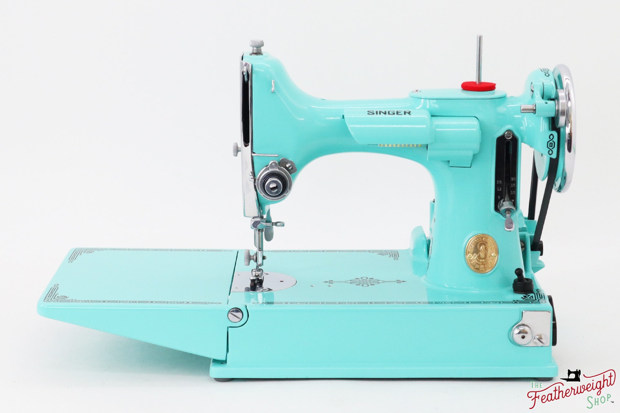Singer Featherweight 221, AD791*** - Fully Restored in Tiffany Blue