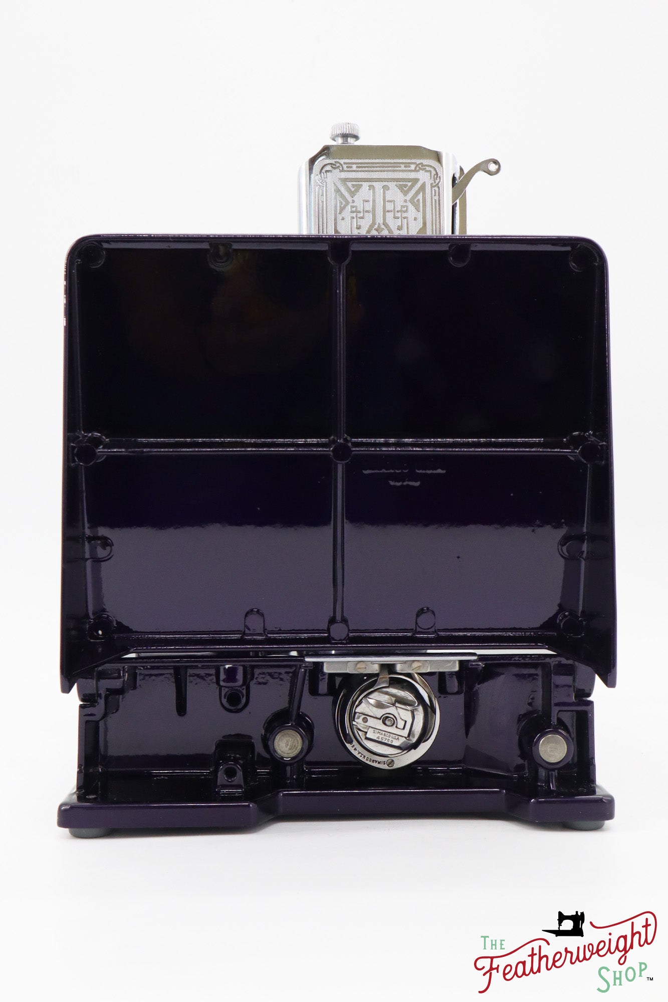 Singer Featherweight 221, AE408*** - Fully Restored in Black Iris