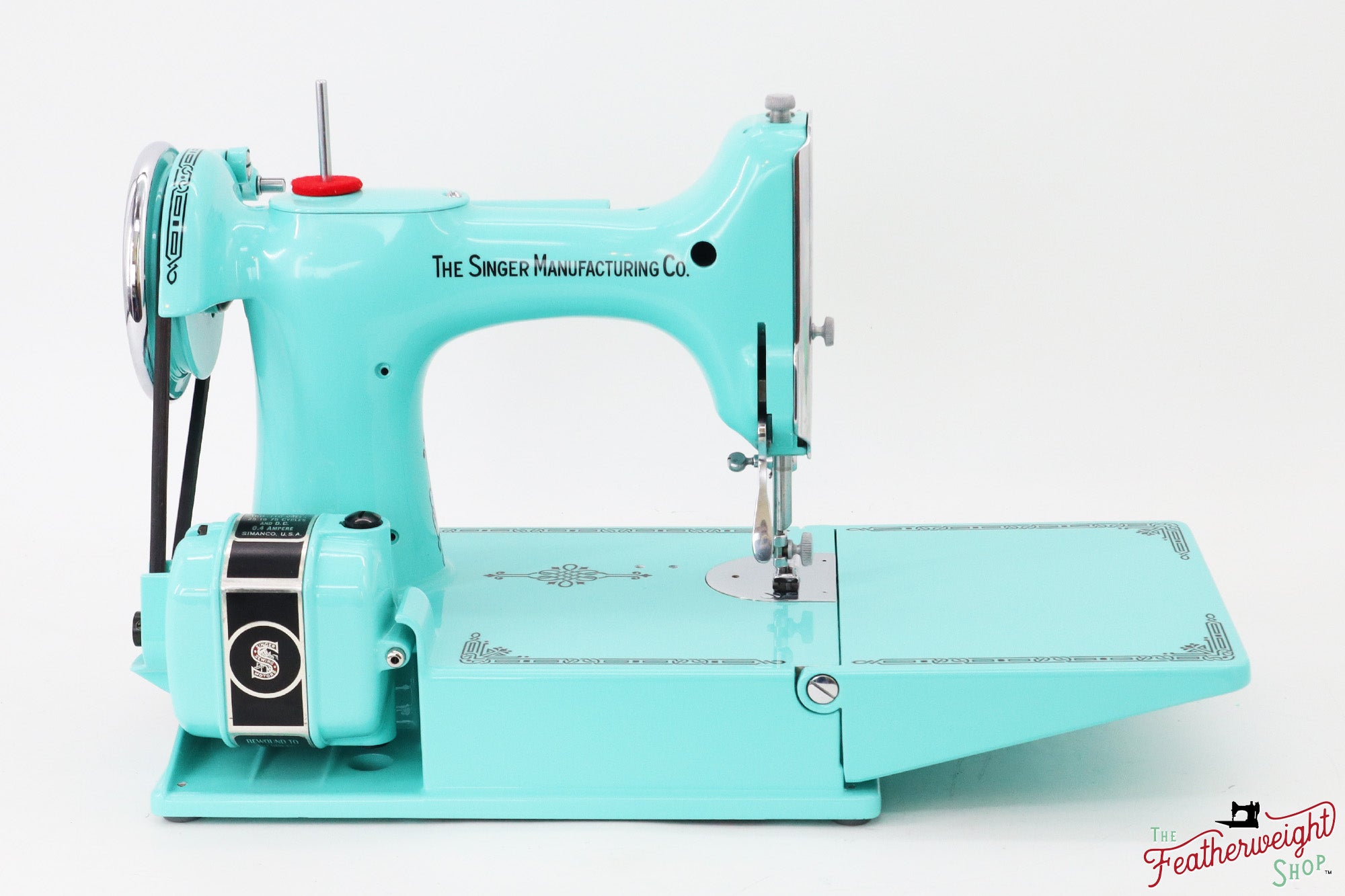 Singer Featherweight 221, AD791*** - Fully Restored in Tiffany Blue