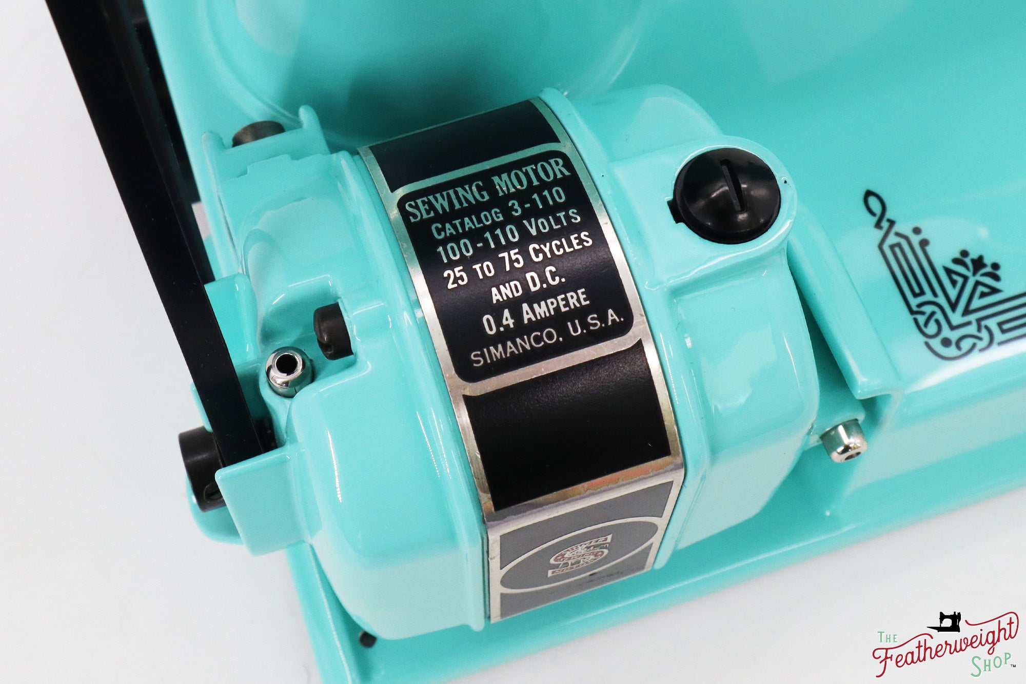 Singer Featherweight 221, AD791*** - Fully Restored in Tiffany Blue