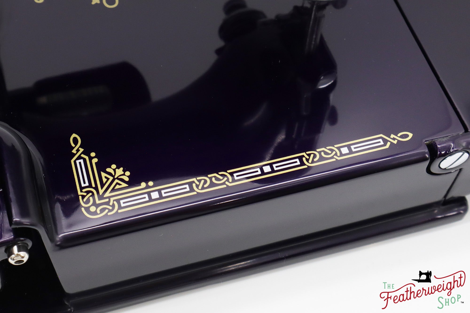 Singer Featherweight 221, AE408*** - Fully Restored in Black Iris