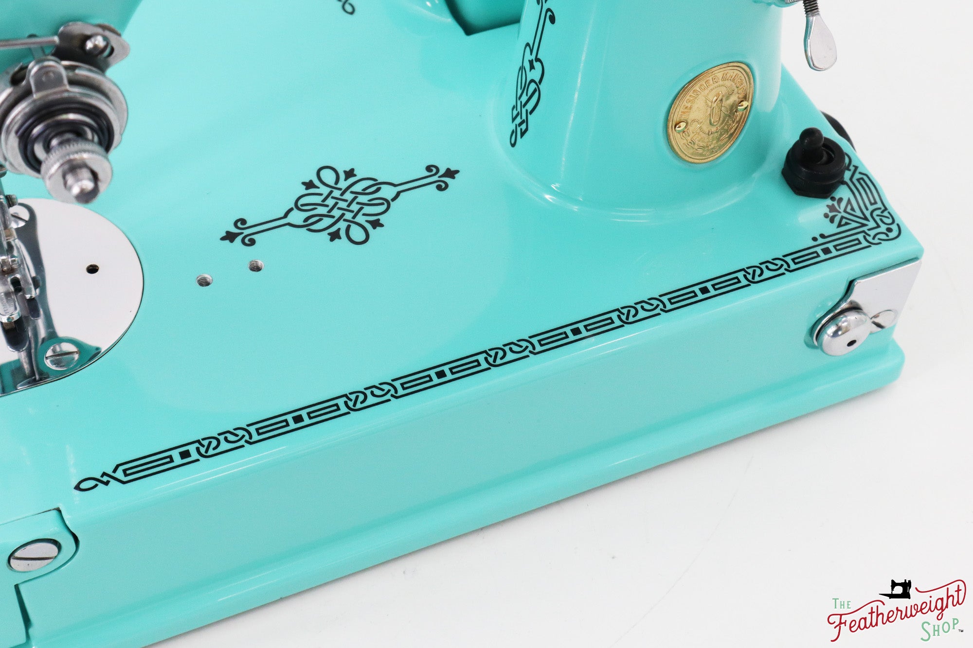 Singer Featherweight 221, AD791*** - Fully Restored in Tiffany Blue