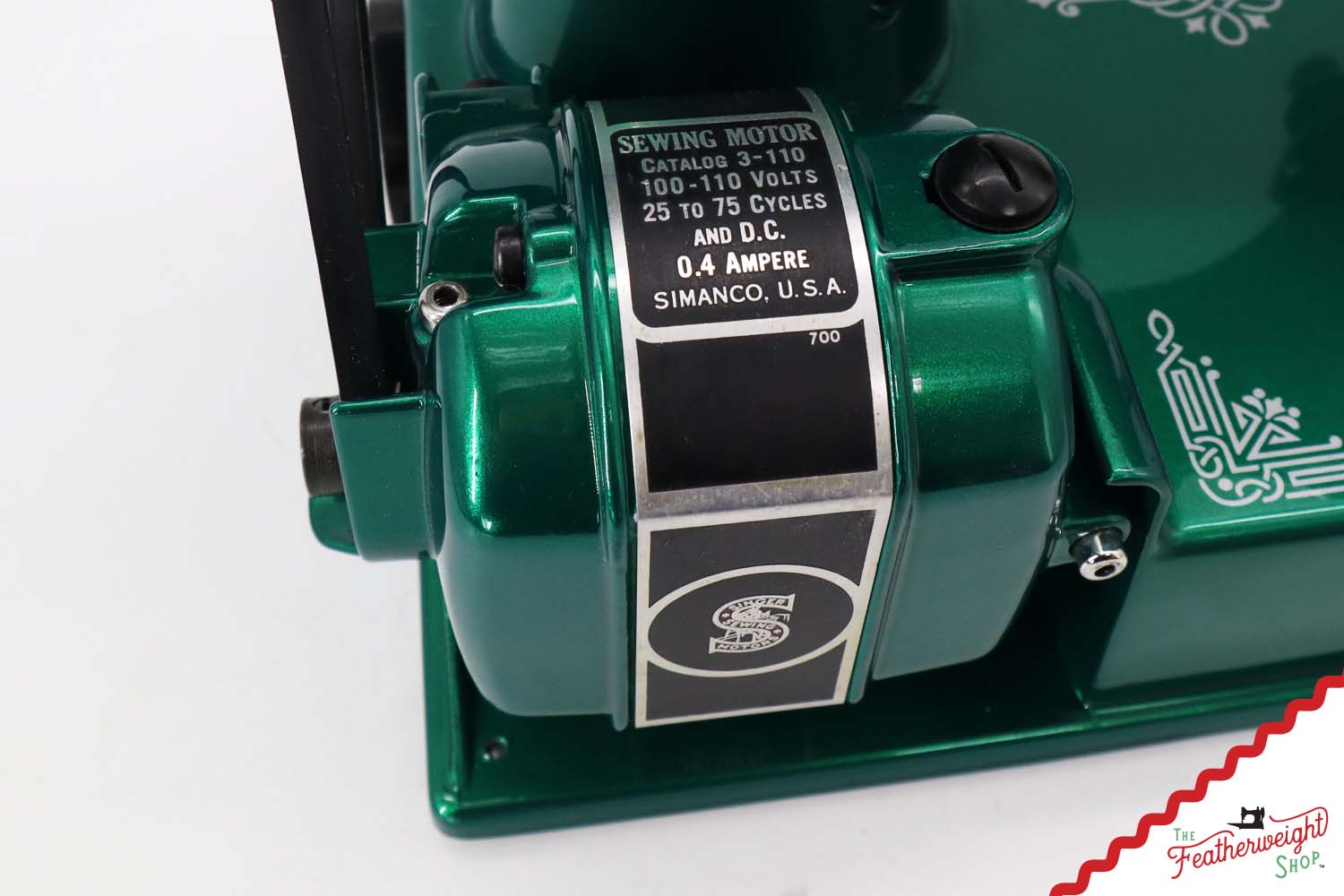 Singer Featherweight 221 AH053*** - Fully Restored in Emeral Green