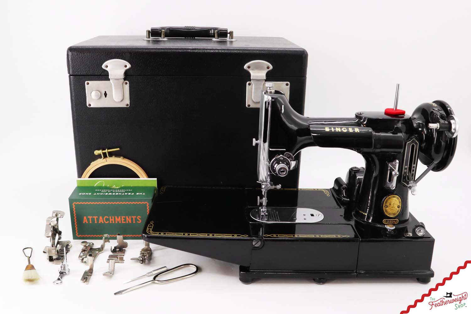 Singer Featherweight 222K Sewing Machine - EJ2690**, 1953