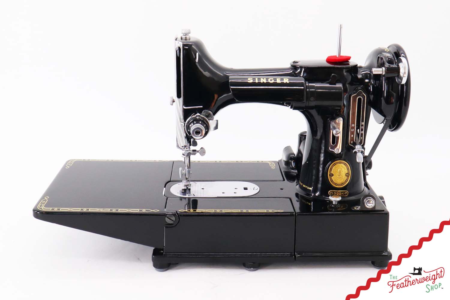 Singer Featherweight 222K Sewing Machine - EJ91363*, 1954