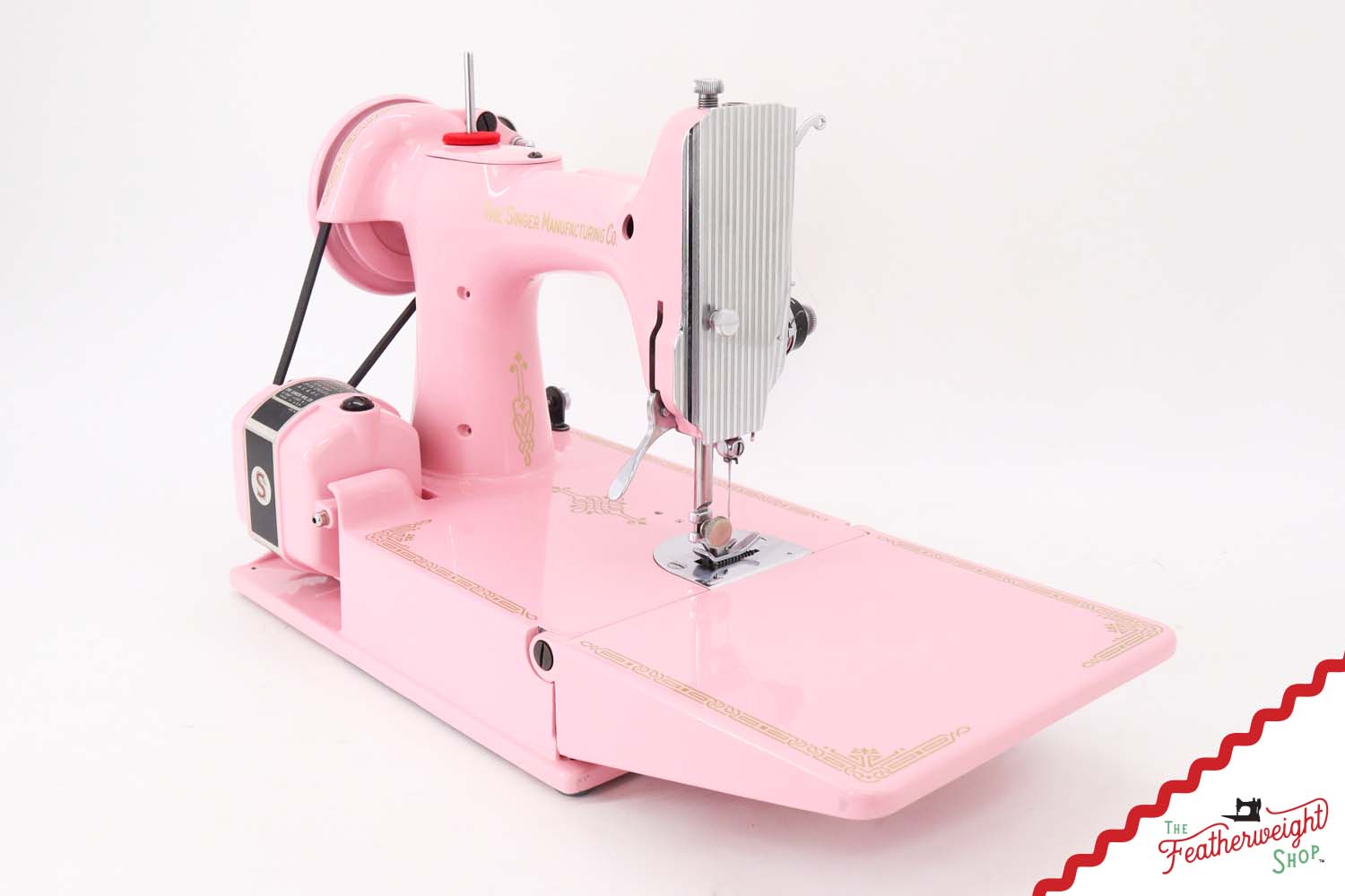 Singer Featherweight 221 AJ003*** - Fully Restored in Rosy Posy Pink
