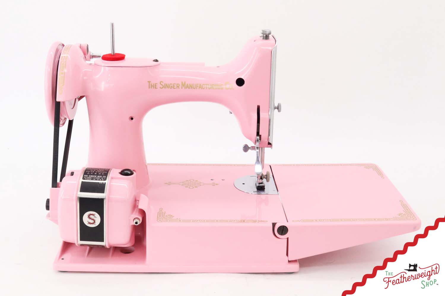 Singer Featherweight 221 AJ003*** - Fully Restored in Rosy Posy Pink