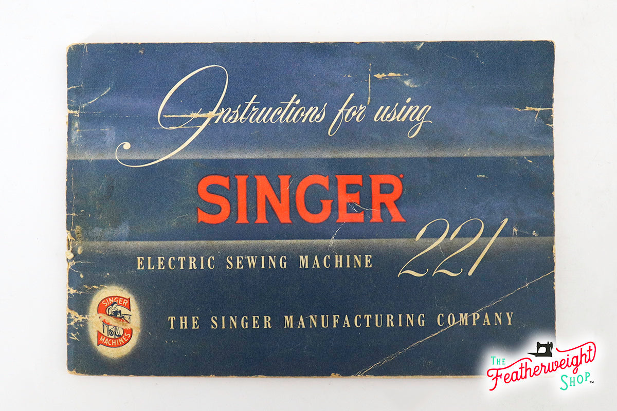 Manual, Singer Featherweight 221 (Vintage Original)
