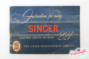 Manual, Singer Featherweight 221 (Vintage Original)