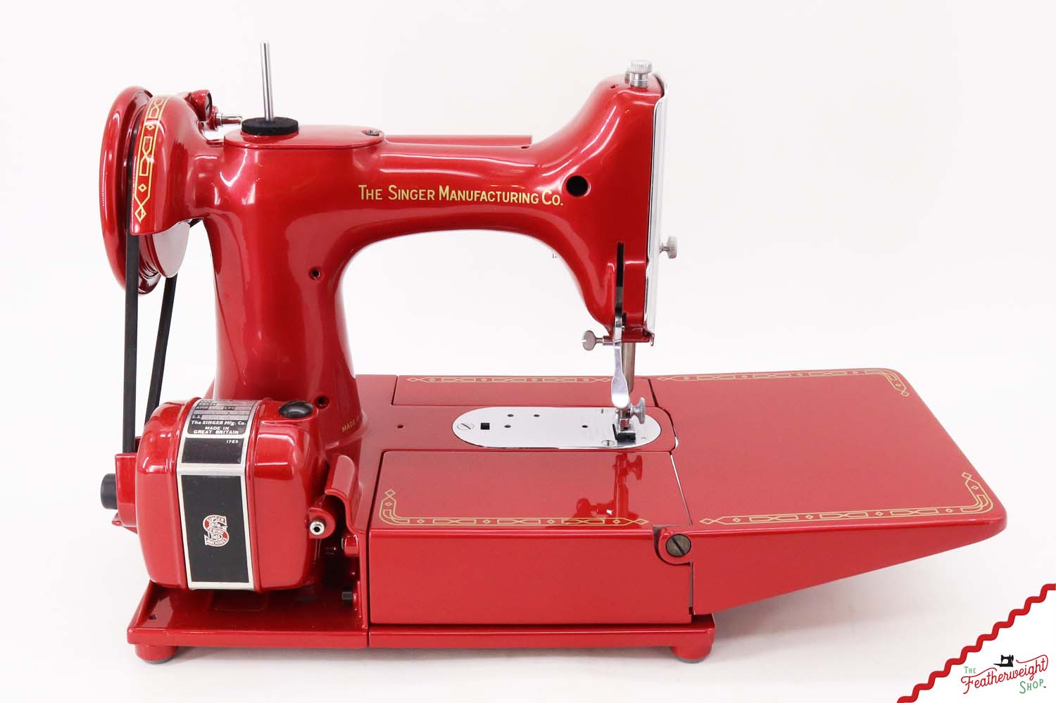 Singer Featherweight 222K - EJ2672** - Fully Restored in Candy Apple Red
