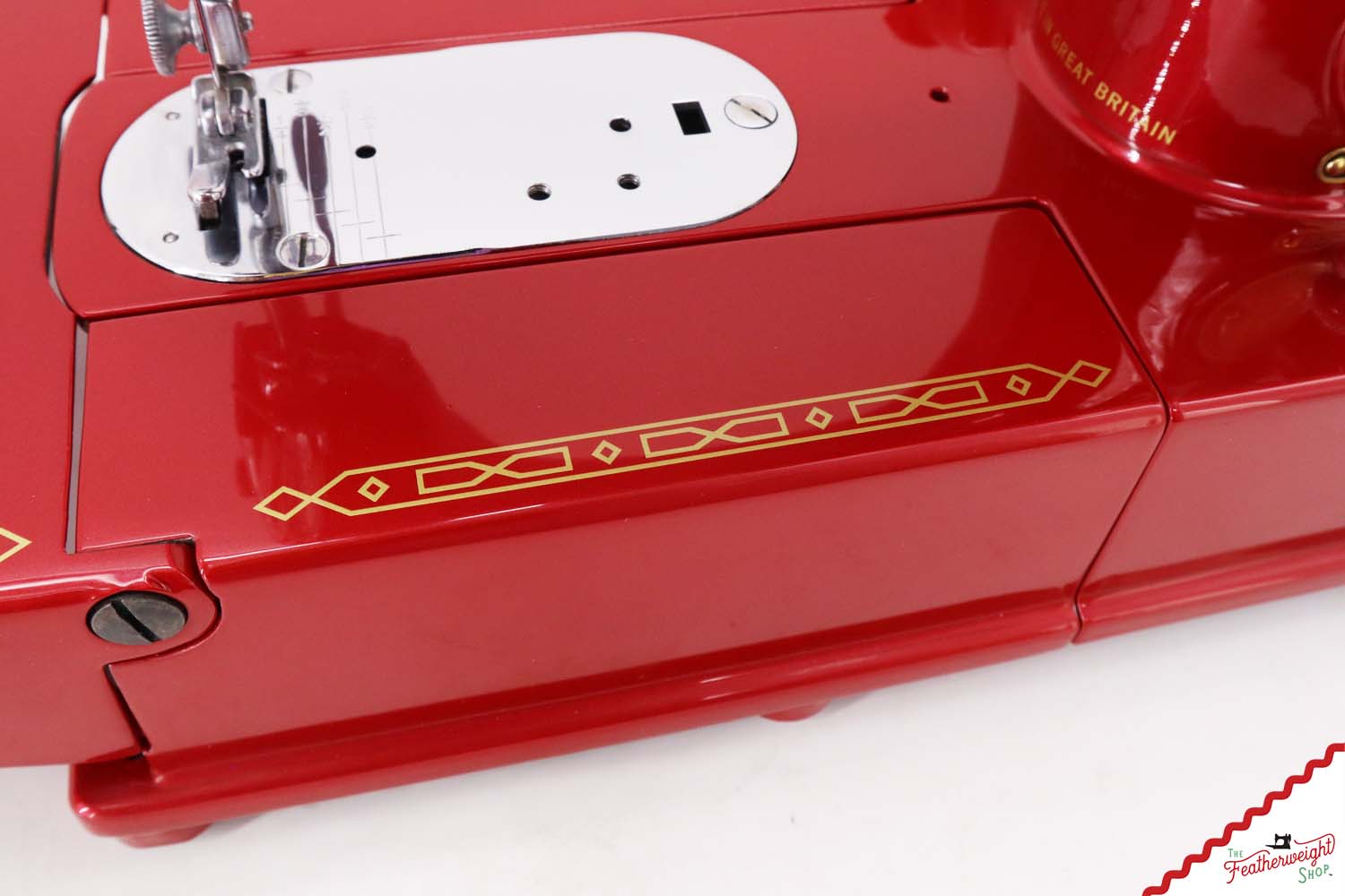 Singer Featherweight 222K - EJ2672** - Fully Restored in Candy Apple Red