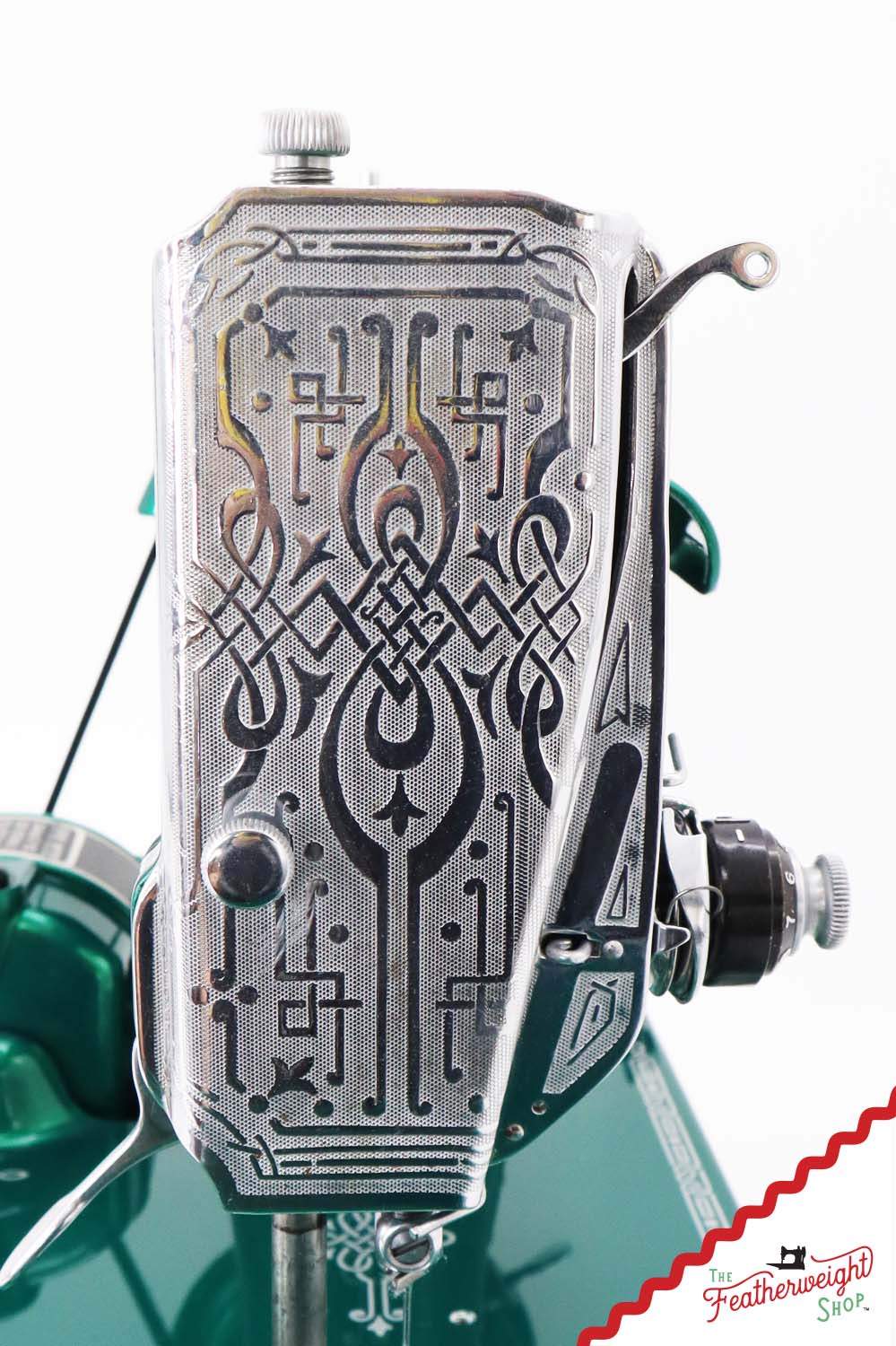 Singer Featherweight 221 AG988*** - Fully Restored in Emerald Green