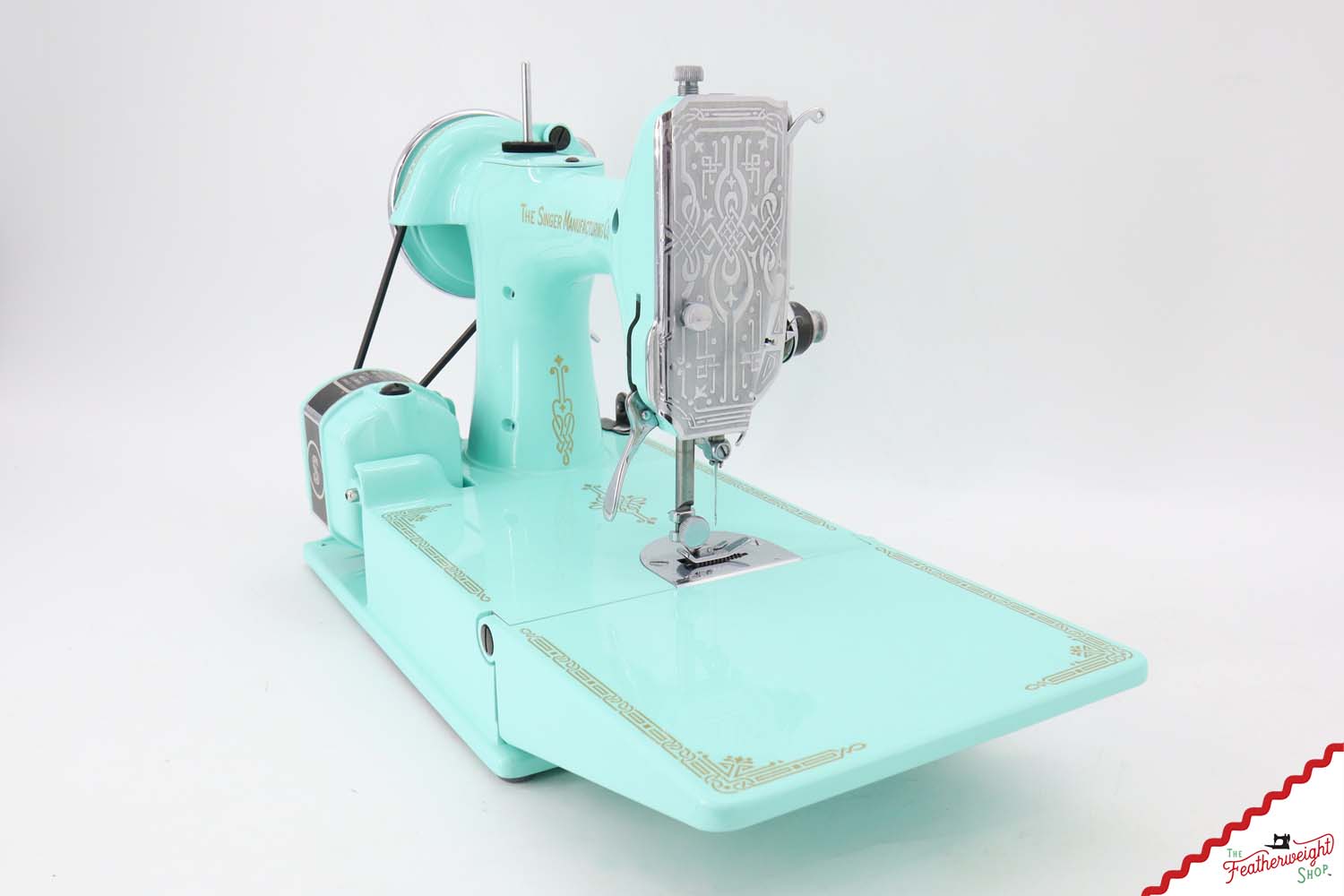 Singer Featherweight 221, AG005*** - Fully Restored in Jenny Blue