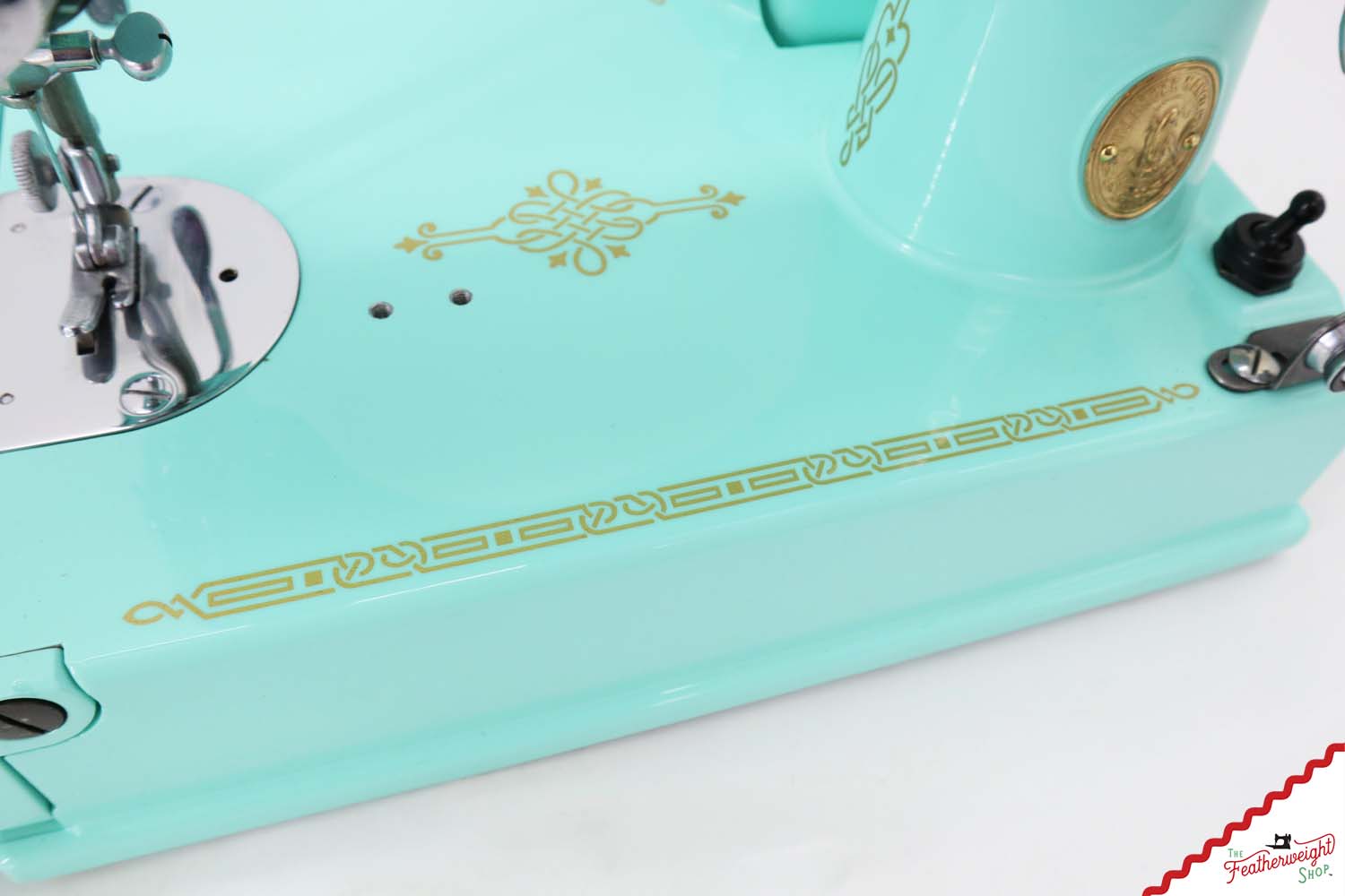 Singer Featherweight 221, AG005*** - Fully Restored in Jenny Blue