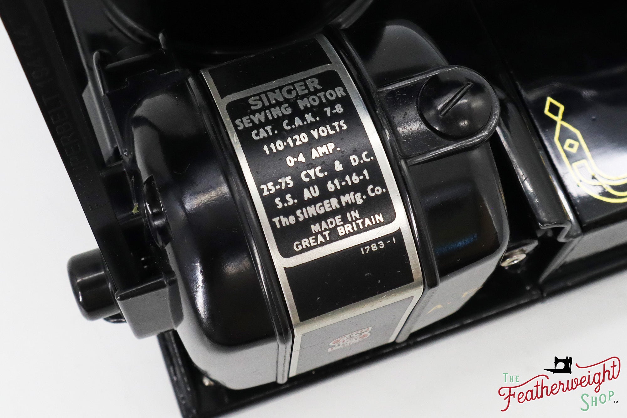 Singer Featherweight 222K Sewing Machine, Red 'S' - ES353*** - 1961