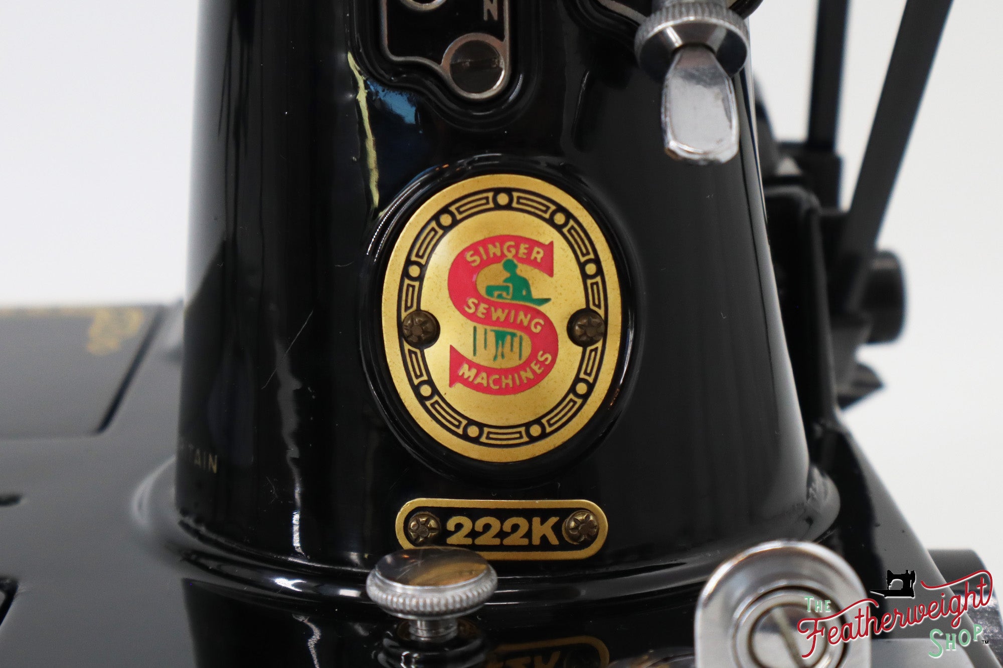 Singer Featherweight 222K Sewing Machine, Red 'S' - ES353*** - 1961