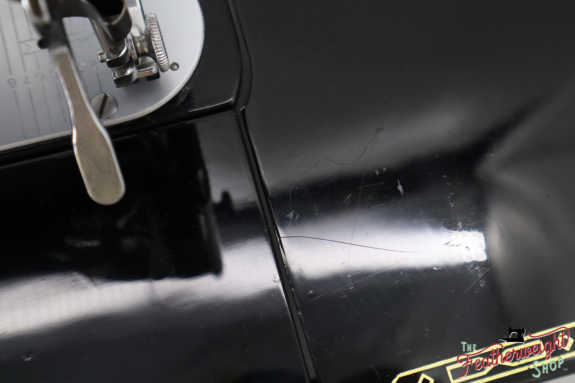 Singer Featherweight 222K Sewing Machine, Red 'S' - ES353*** - 1961