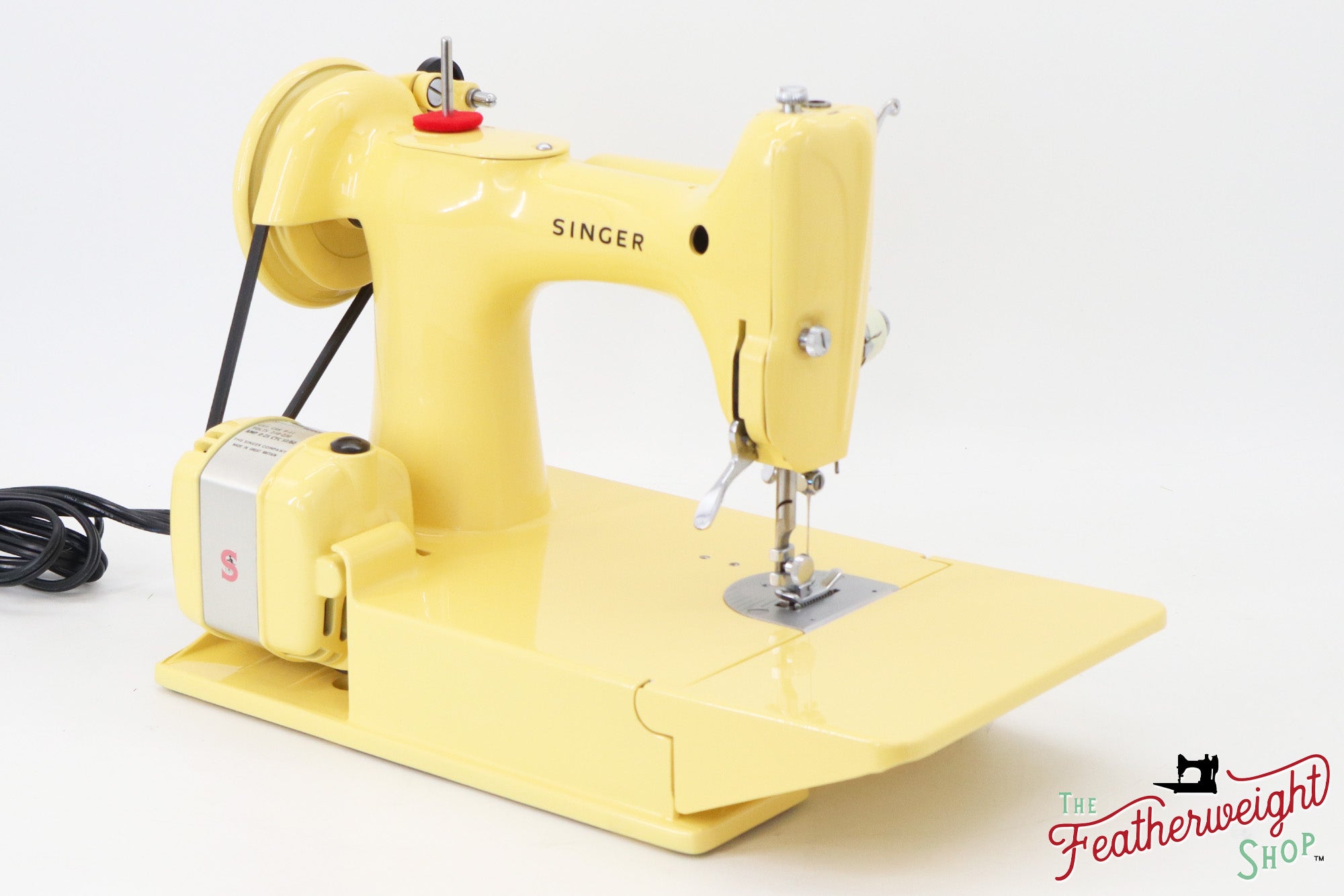Singer Featherweight 221K7 Sewing Machine EV971*** - Fully Restored in Happy Yellow