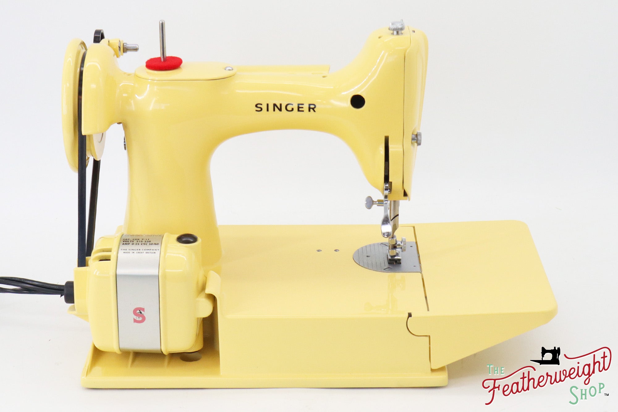 Singer Featherweight 221K7 Sewing Machine EV971*** - Fully Restored in Happy Yellow