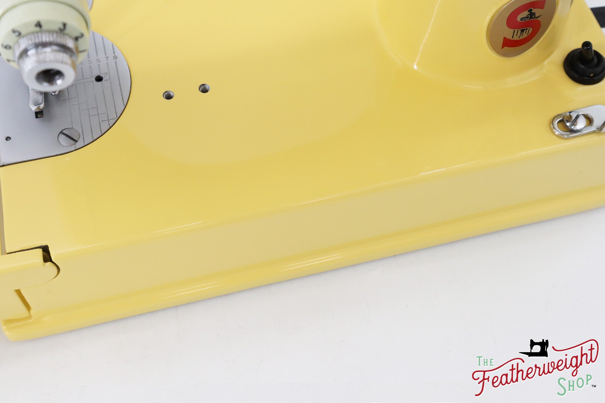 Singer Featherweight 221K7 Sewing Machine EV971*** - Fully Restored in Happy Yellow