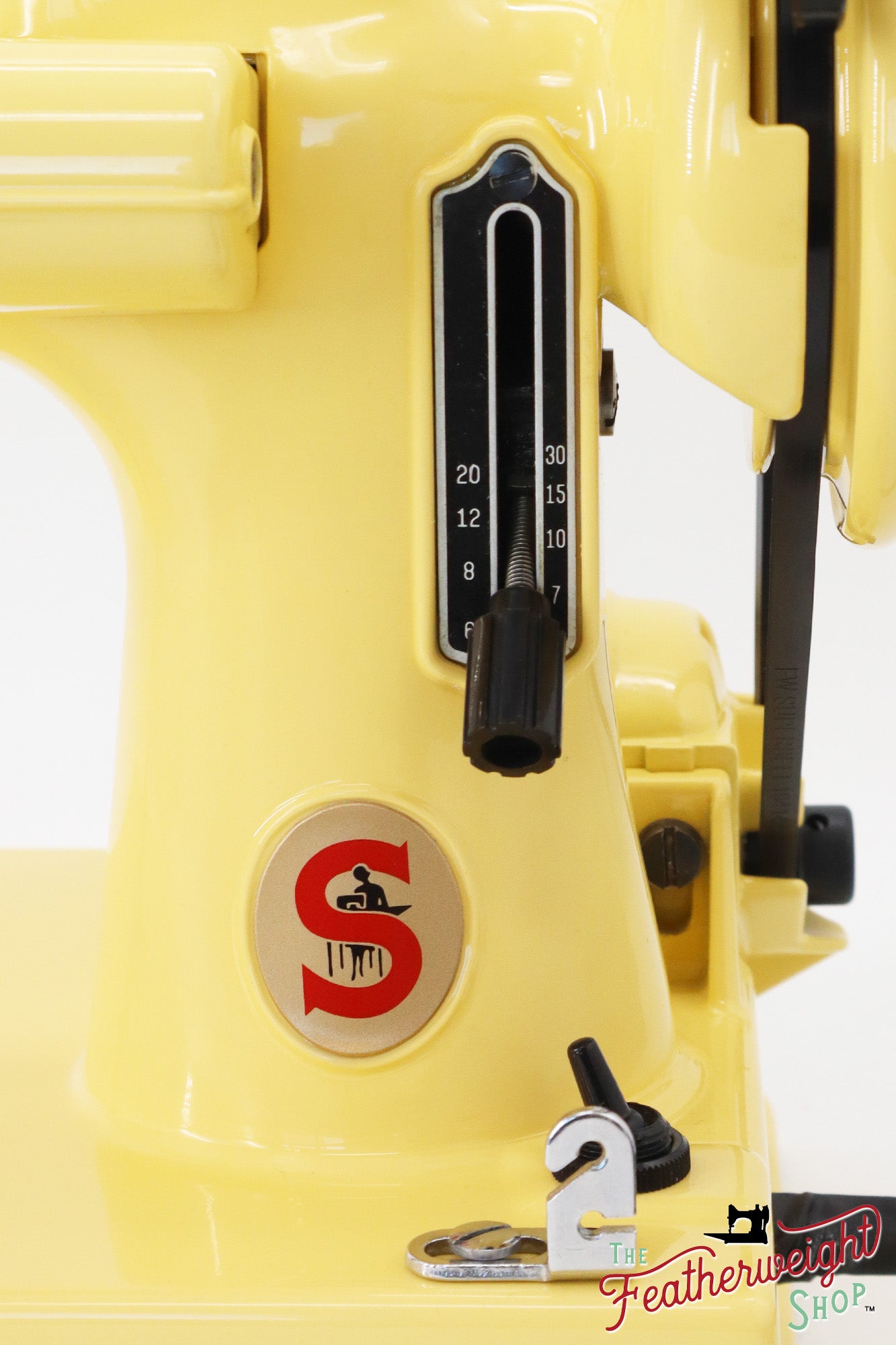 Singer Featherweight 221K7 Sewing Machine EV971*** - Fully Restored in Happy Yellow