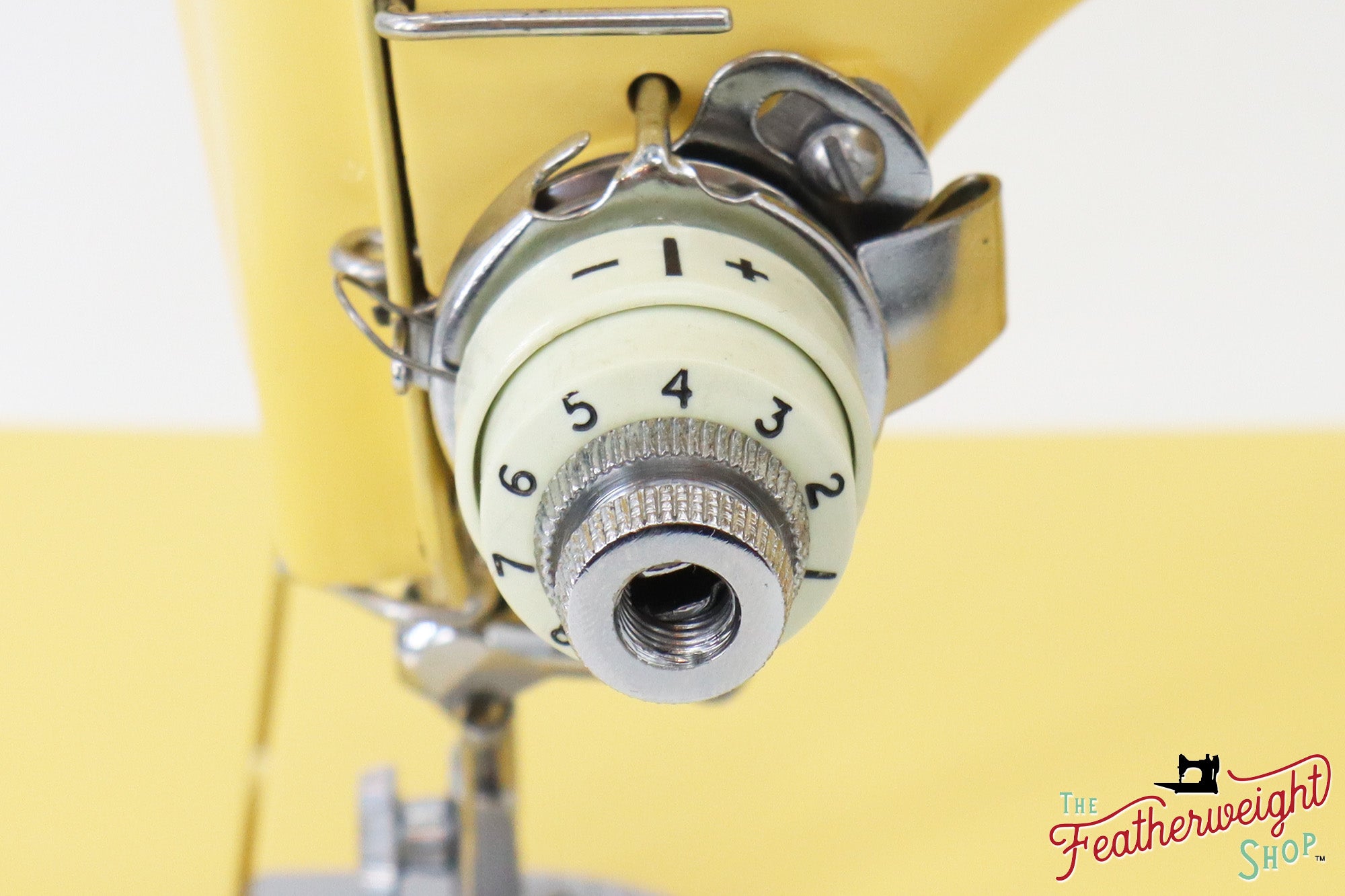 Singer Featherweight 221K7 Sewing Machine EV971*** - Fully Restored in Happy Yellow