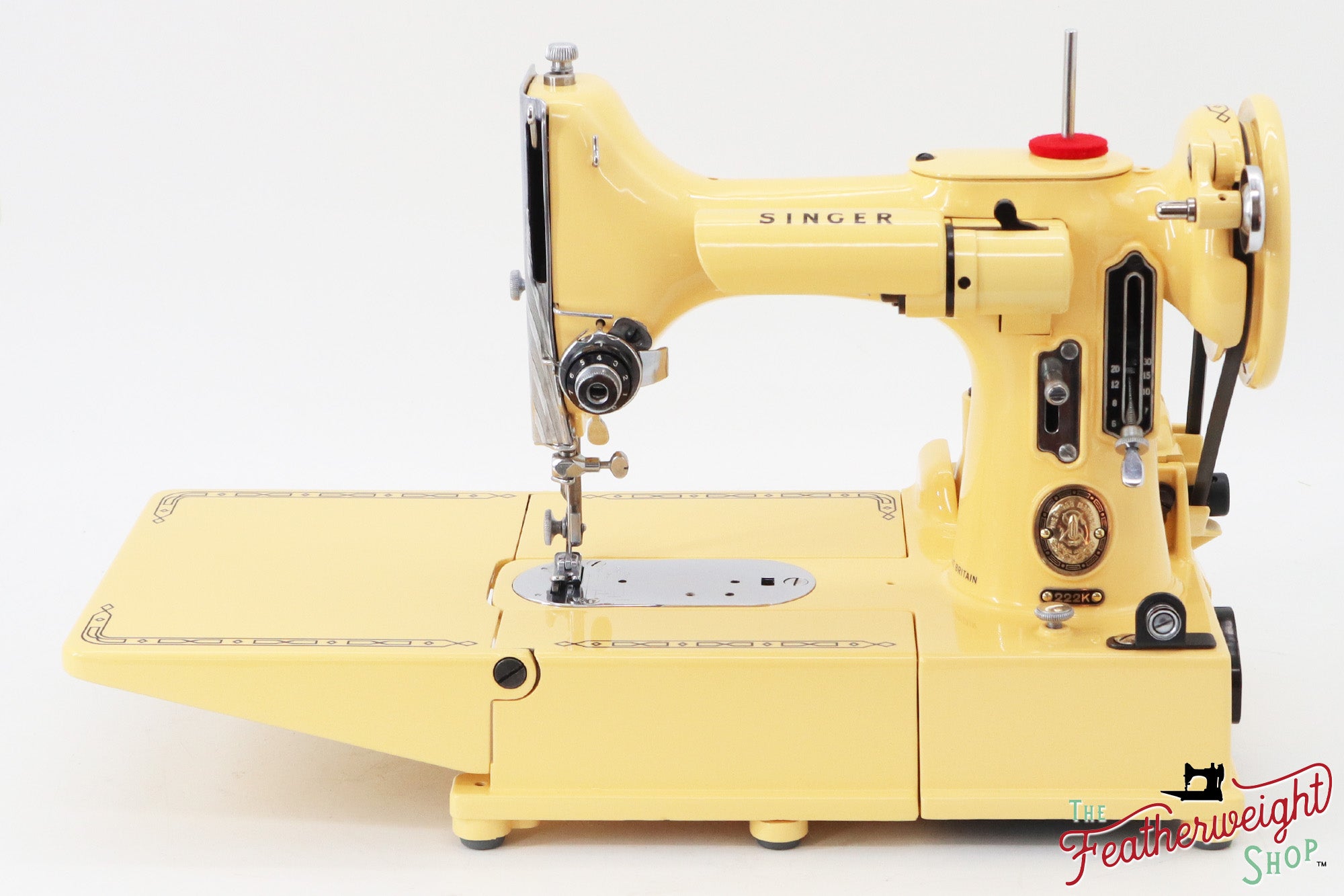 Singer Featherweight 222K - EJ9124** - Fully Restored in Happy Yellow