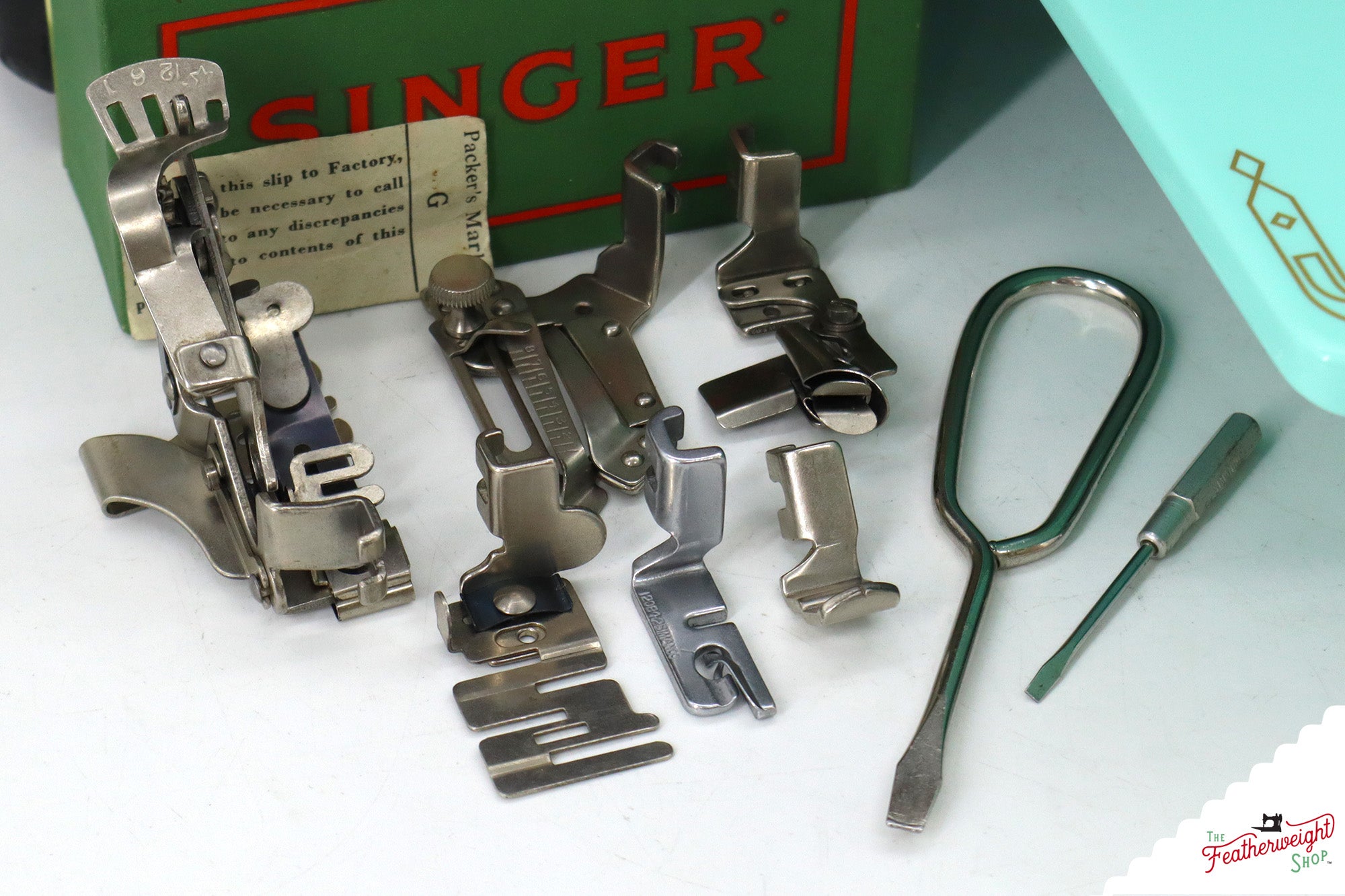 Singer Featherweight 222K - EJ22586* - Fully Restored in Jenny Blue