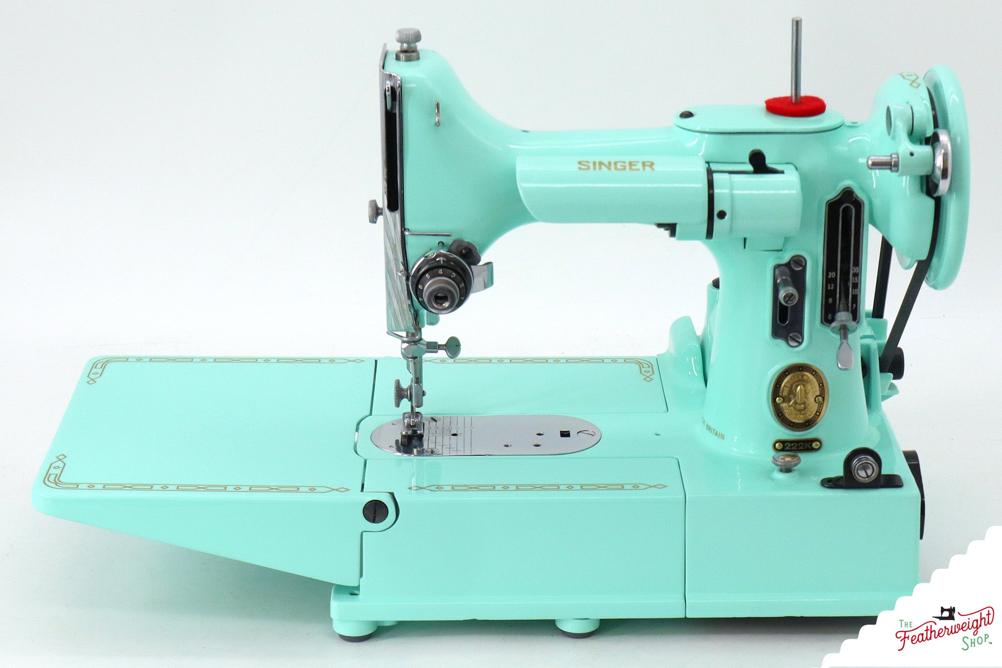 Singer Featherweight 222K - EJ22586* - Fully Restored in Jenny Blue