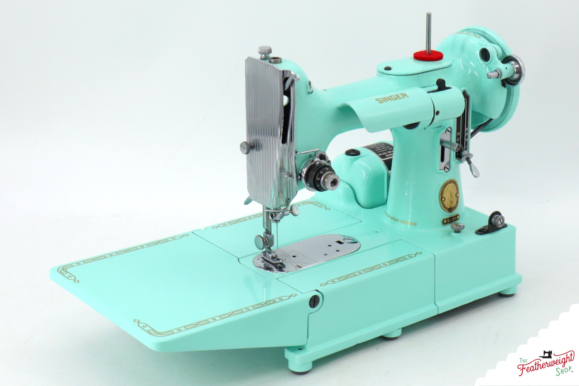 Singer Featherweight 222K - EJ22586* - Fully Restored in Jenny Blue