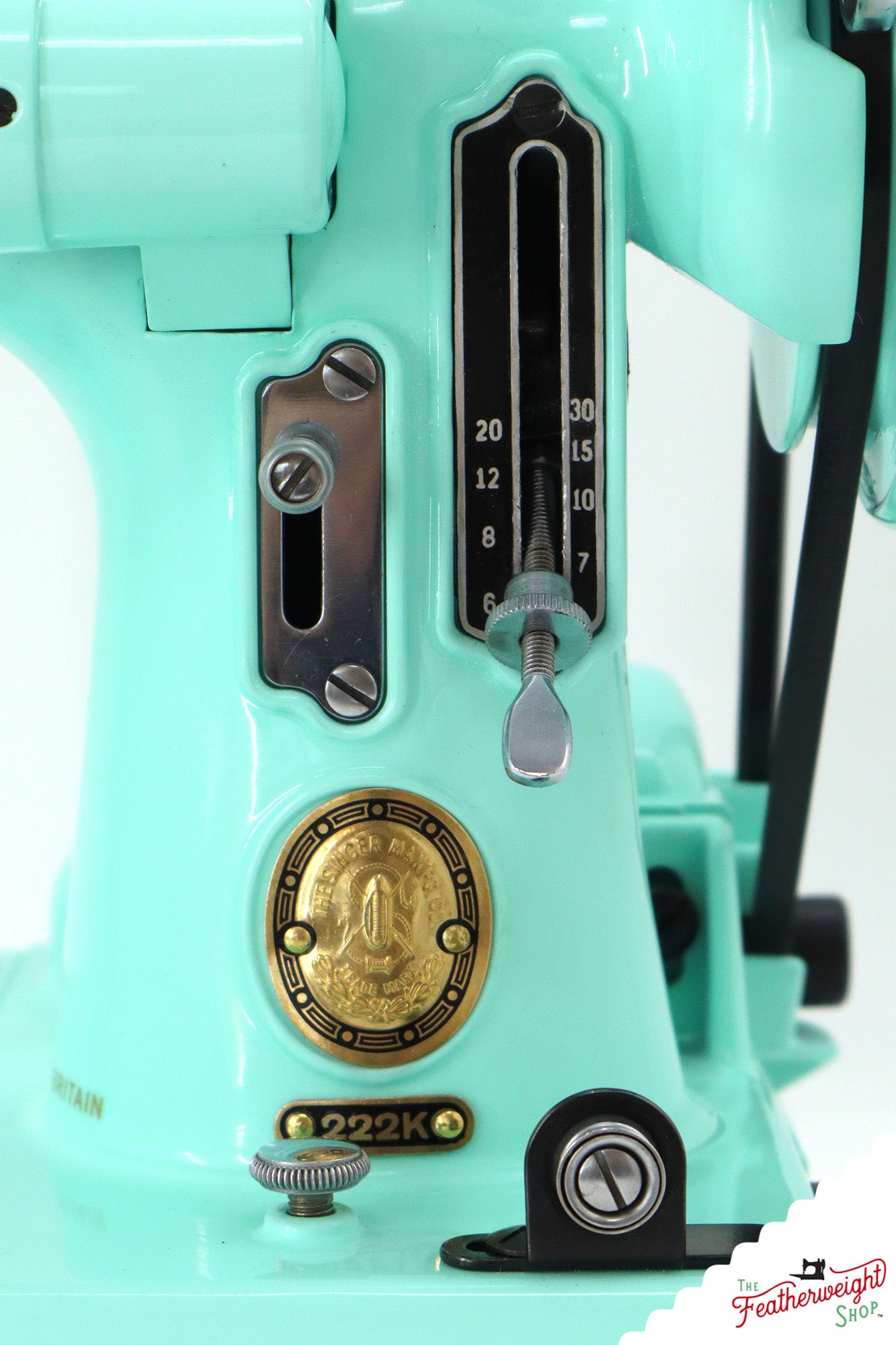 Singer Featherweight 222K - EJ22586* - Fully Restored in Jenny Blue