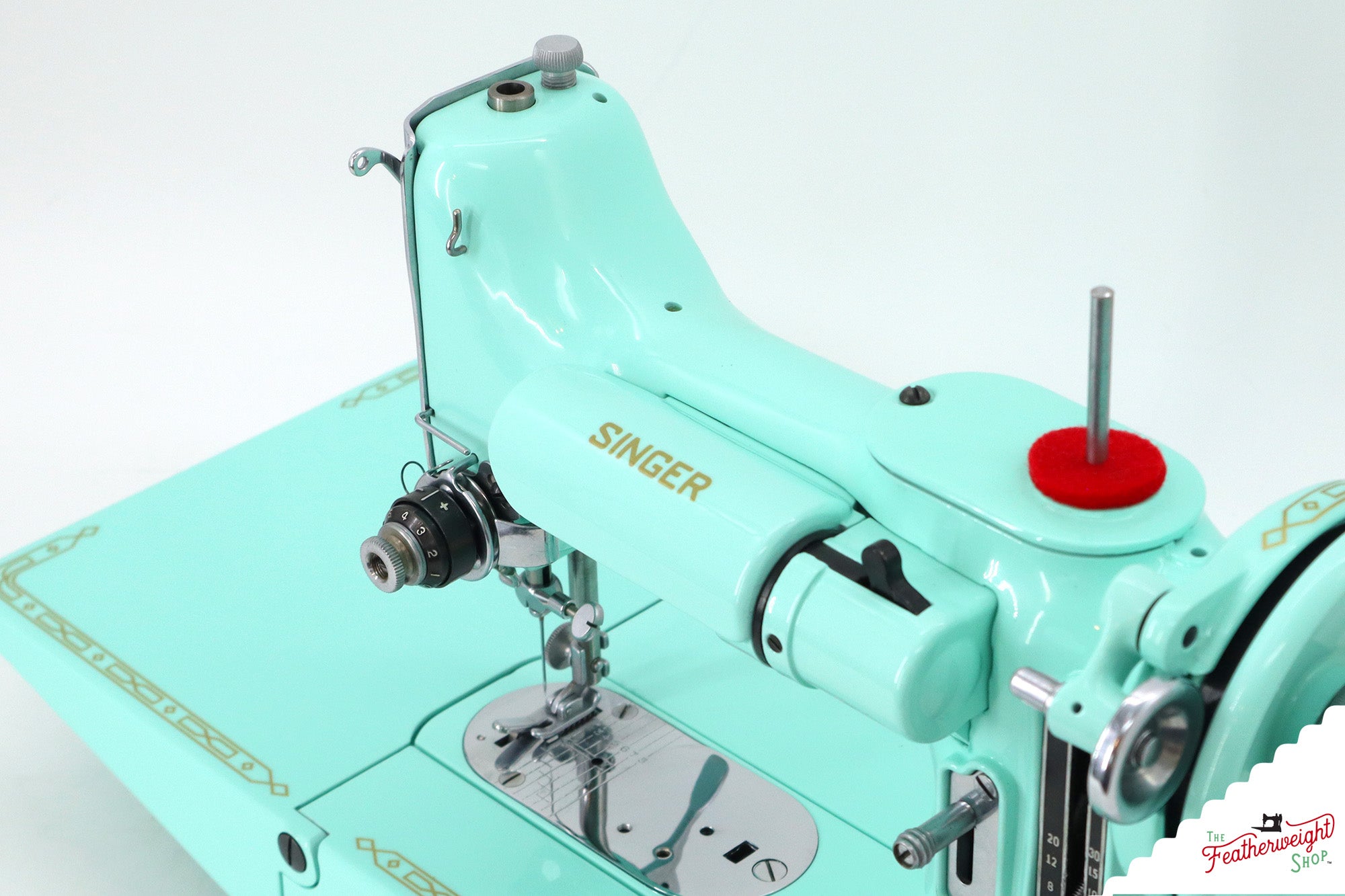 Singer Featherweight 222K - EJ22586* - Fully Restored in Jenny Blue