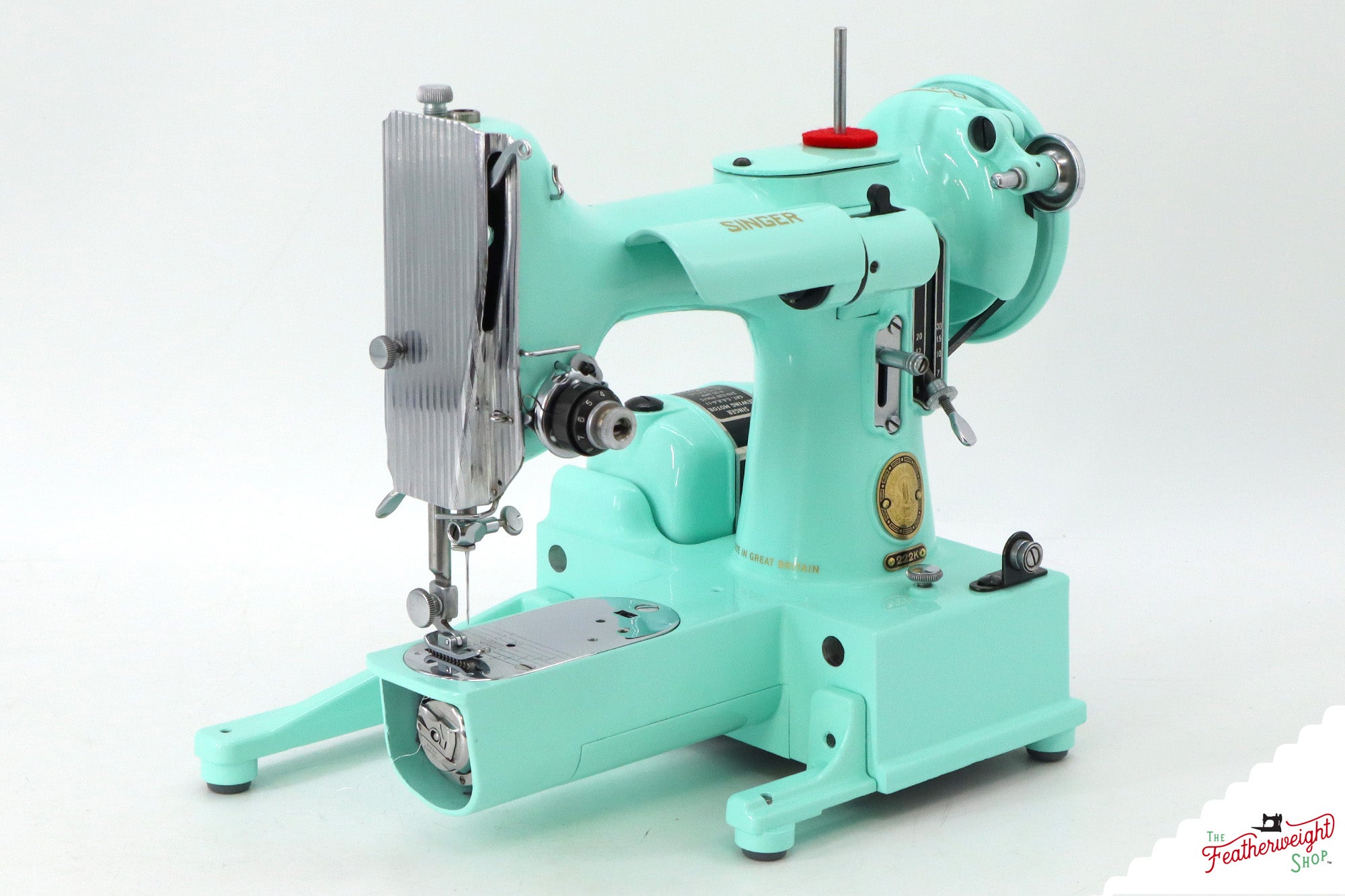 Singer Featherweight 222K - EJ22586* - Fully Restored in Jenny Blue