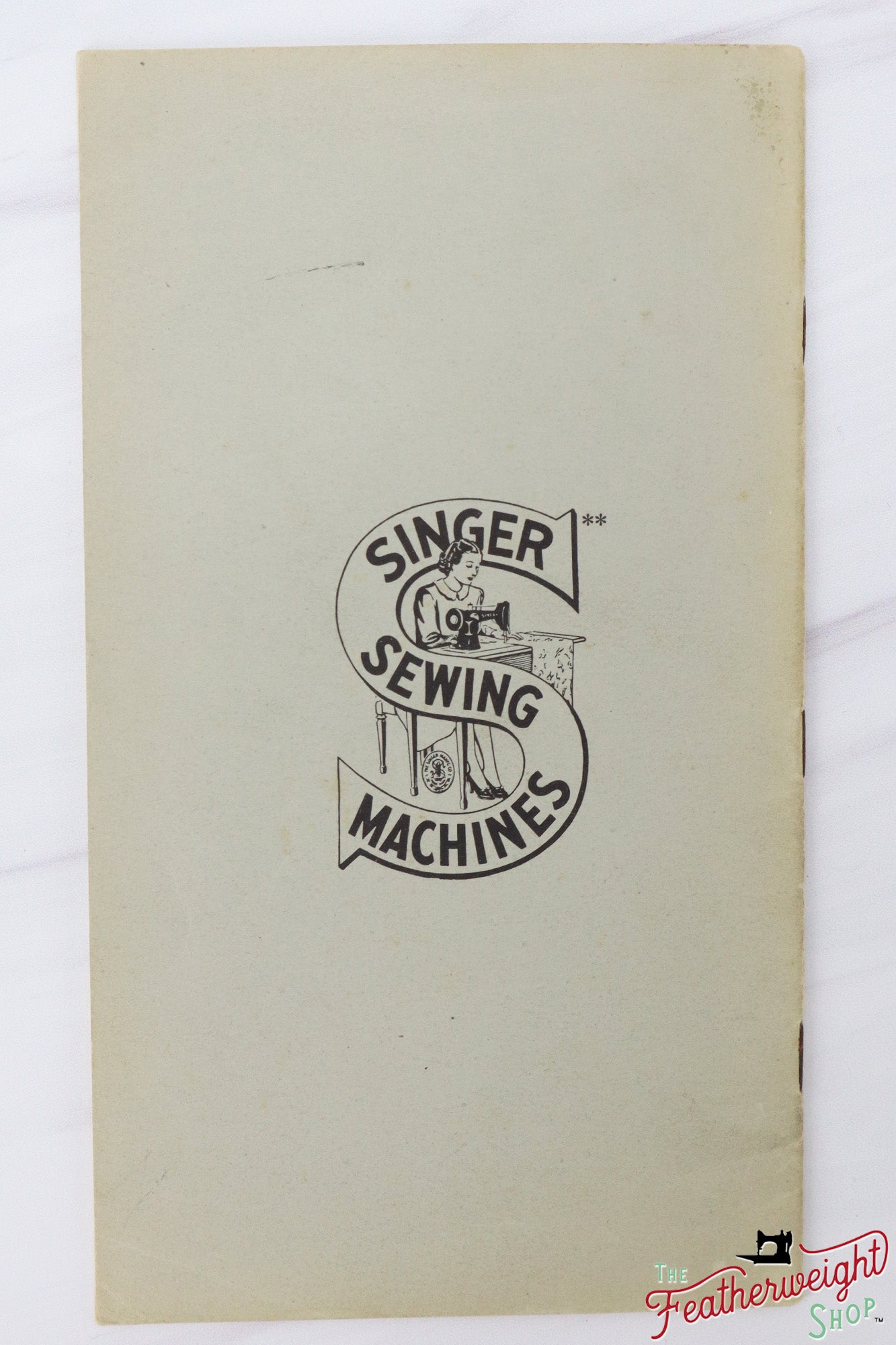 List of Parts Book, Singer 20, Sewhandy (Vintage Original) - RARE