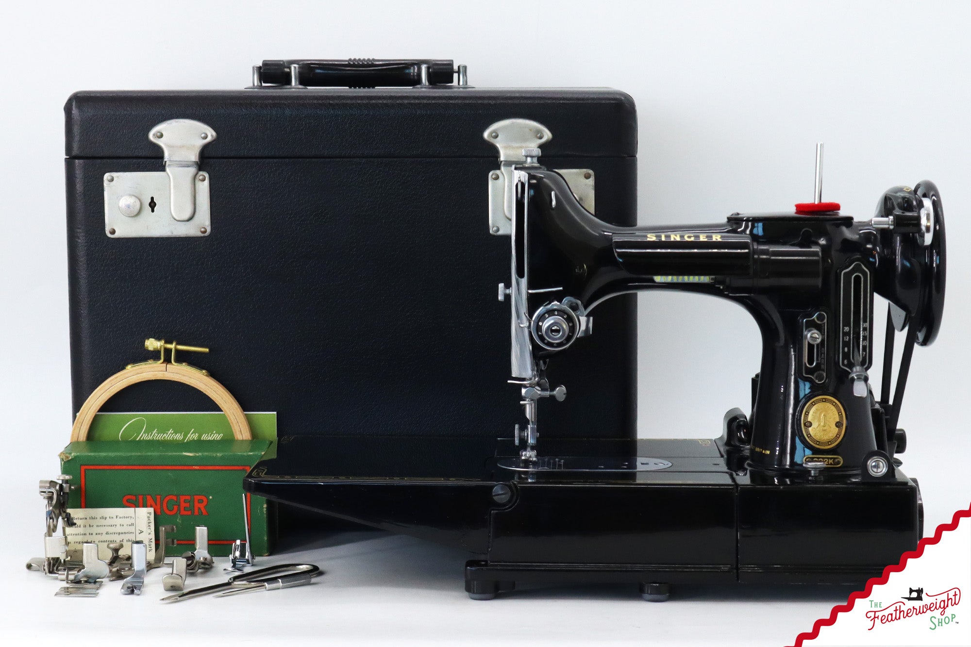 Singer Featherweight 222K Sewing Machine - EL17788*, 1956